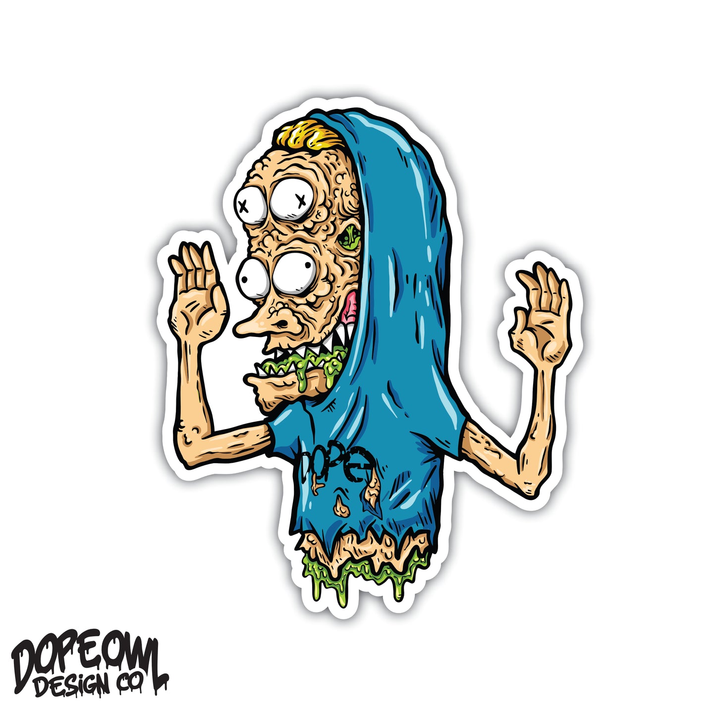 Cornholio Sticker