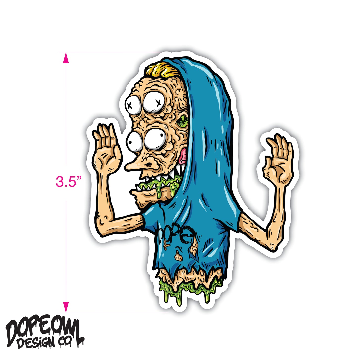 Cornholio Sticker